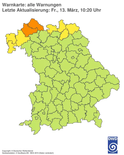 Aktuelle Wetterwarnungen für %region%