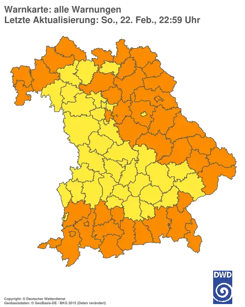 Aktuelle Wetterwarnungen für %region%