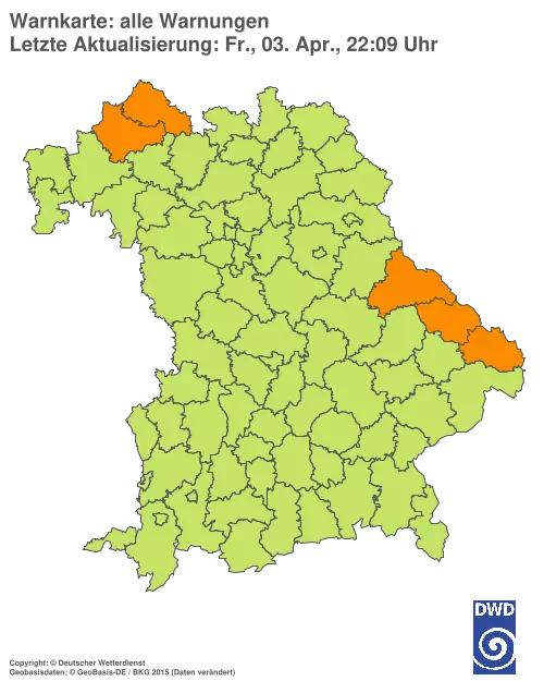Aktuelle Wetterwarnungen für %region%