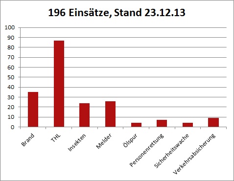 Einsatzstatistik 2013